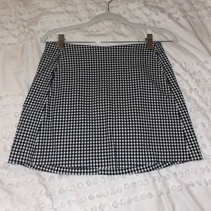 Urban outfitters checkerd mini skirt